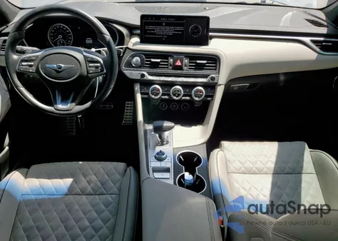 2022 Genesis G70 Base из США, поврежденный, VIN KMTG54TE7NU085709